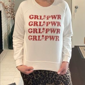 Rebecca Minkoff Girl Power Sweatshirt